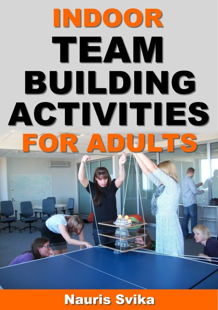 Fun Group Ideas For Adults
 The 25 best Indoor team building activities ideas on