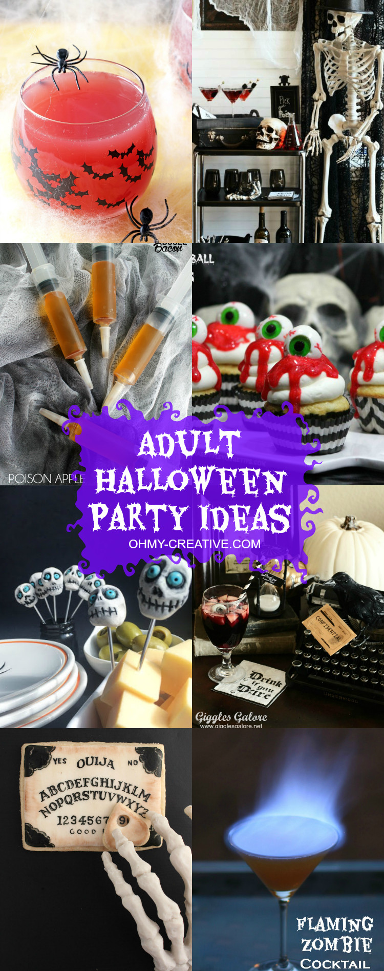 Fun Halloween Party Ideas For Adults
 Adult Halloween Party Ideas Oh My Creative