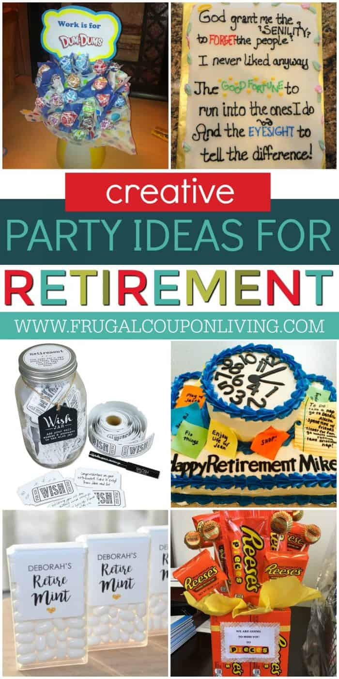 Fun Ideas For A Retirement Party
 Retirement Party Ideas