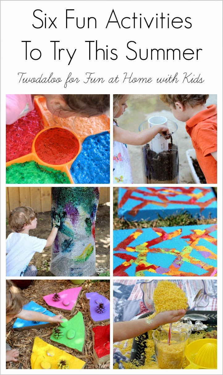 Fun Ideas For Kids
 Guest Post Six Fun Activities to Try with your Kids this