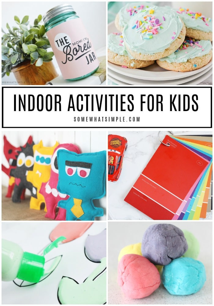 Fun Indoor Games For Kids
 30 Fun and Easy Indoor Activities for Kids Somewhat Simple