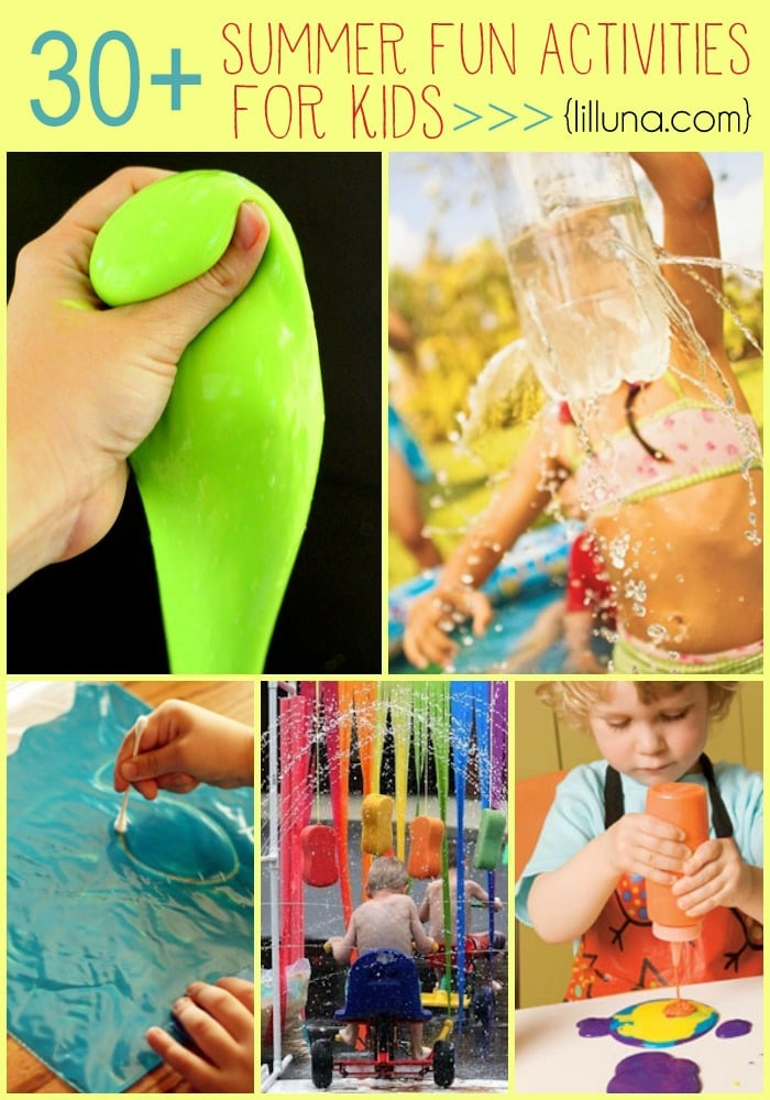 Fun Kids Projects
 Summer Boredom Buster Popsicle Jar