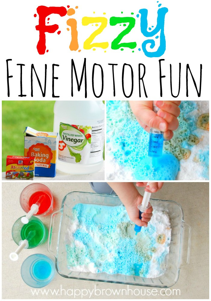 Fun Projects For Preschoolers
 Fizzy Fine Motor Skills Fun For Preschoolers