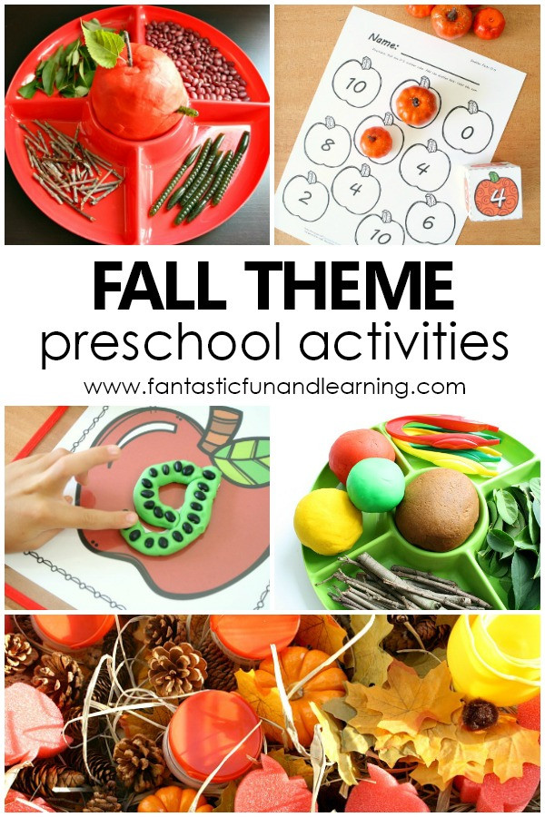 Fun Projects For Preschoolers
 Fall Theme Preschool Activities Fantastic Fun & Learning