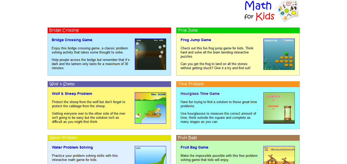 Fun Websites For Adults
 5 Interactive Problem Solving Games for Adults and Kids