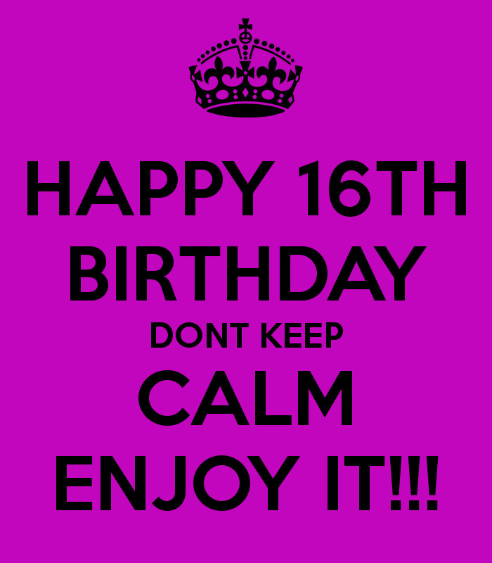 Funny 16th Birthday Quotes
 Happy Birthday Signs For Boys Cliparts