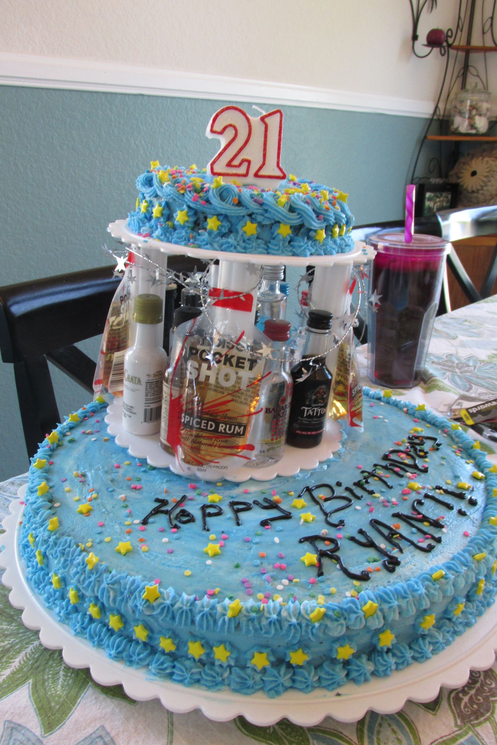 Funny 21st Birthday Cakes
 Happy 21st Birthday Cake