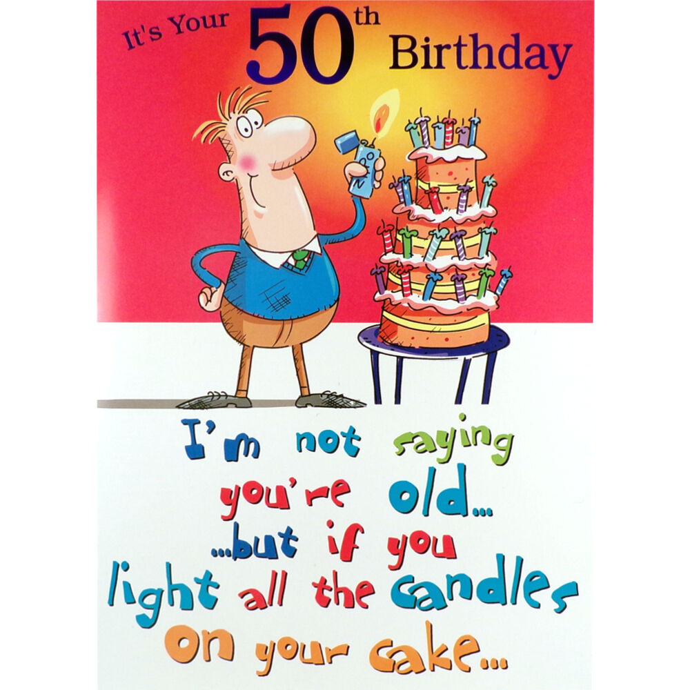 Funny 50th Birthday Cards Printable Free - Printable Templates Free