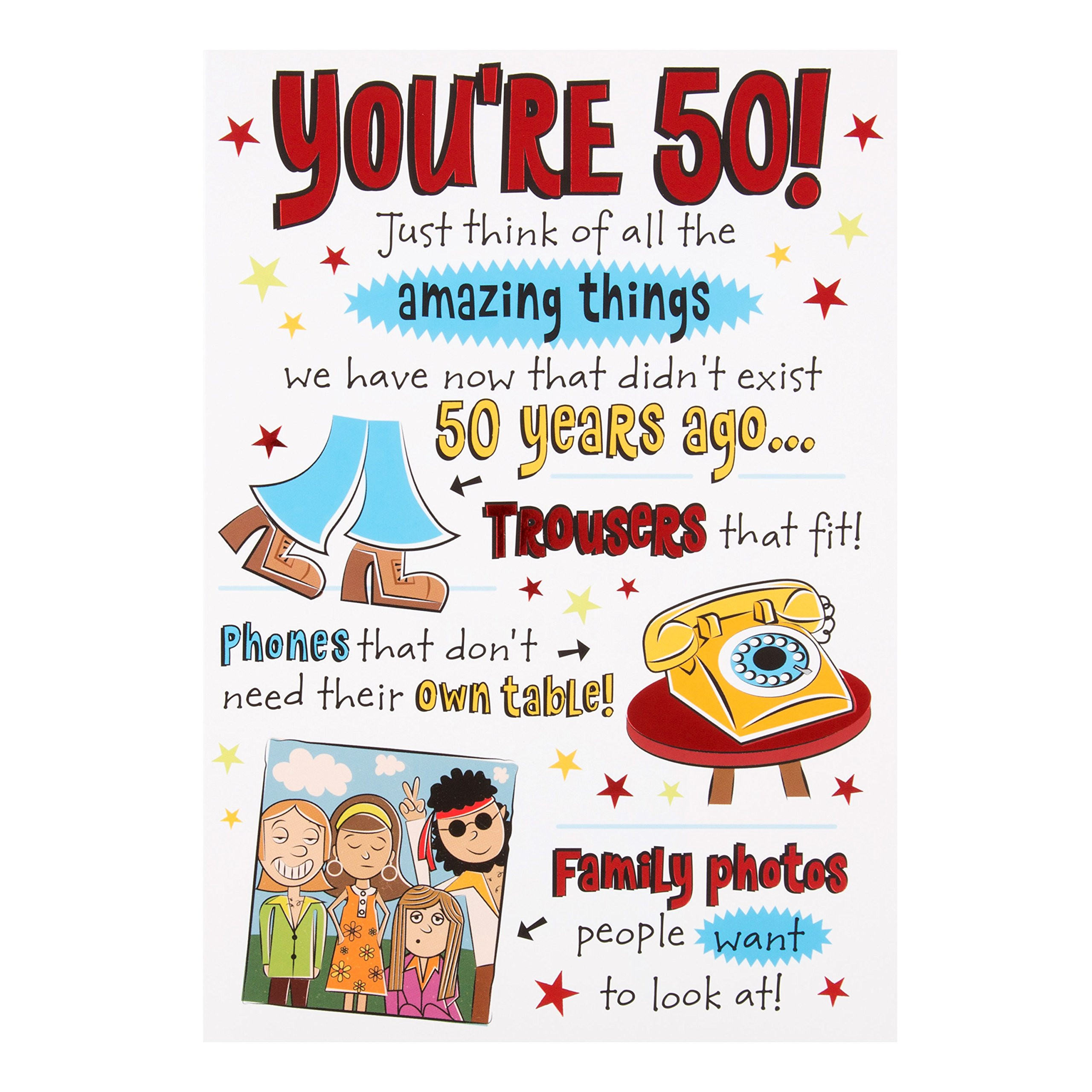 Funny 50th Birthday Cards
 Funny 50th Birthday Cards Amazon