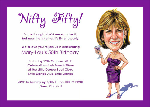 Funny 50th Birthday Invitations
 Funny 50th Birthday Party Invitations Ideas