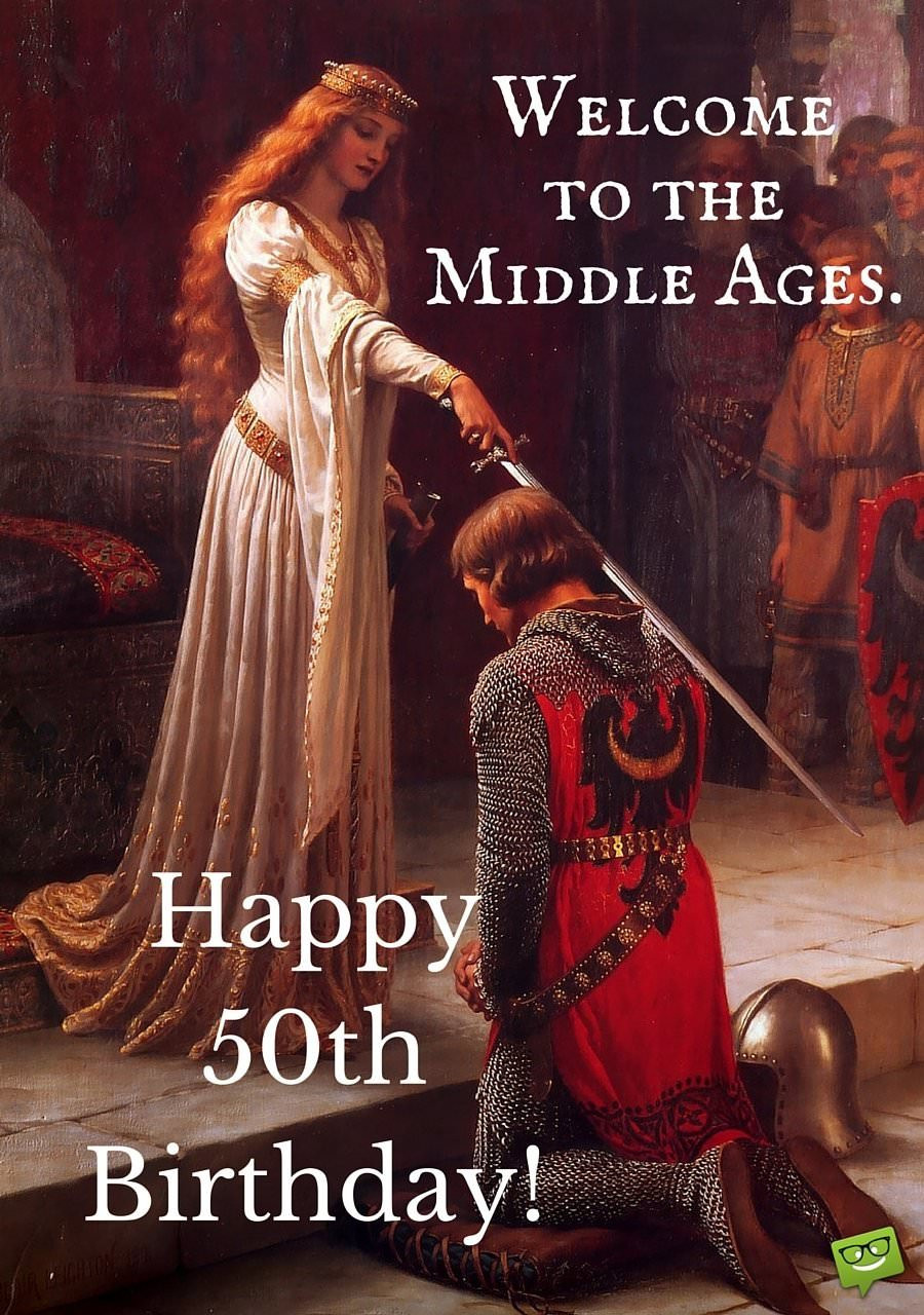 Funny 50th Birthday Wishes
 Happy 50th Birthday