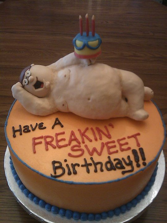 Funny Birthday Cakes For Guys
 Family Guy Peter Griffin With images