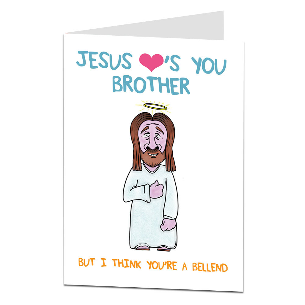 Funny Birthday Card For Brother
 Funny Brother Birthday Card