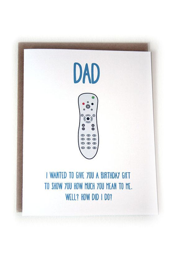 Funny Birthday Card For Dad
 7 best Birthday Fun images on Pinterest