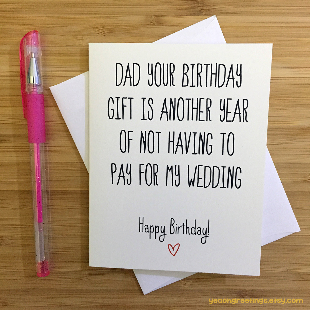Funny Birthday Card For Dad
 Happy Birthday Dad Card for Dad Funny Dad Card Gift for