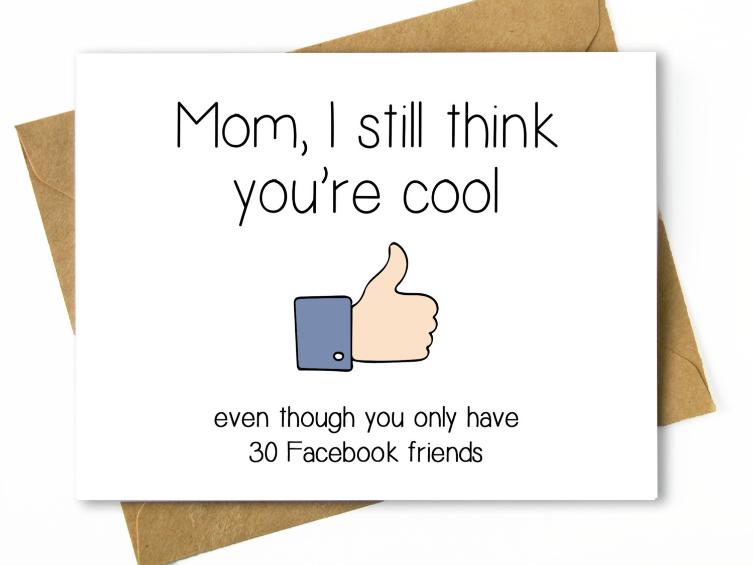 Funny Birthday Card For Mom
 Funny Mother s Day Card Mothers Day Card for Mom