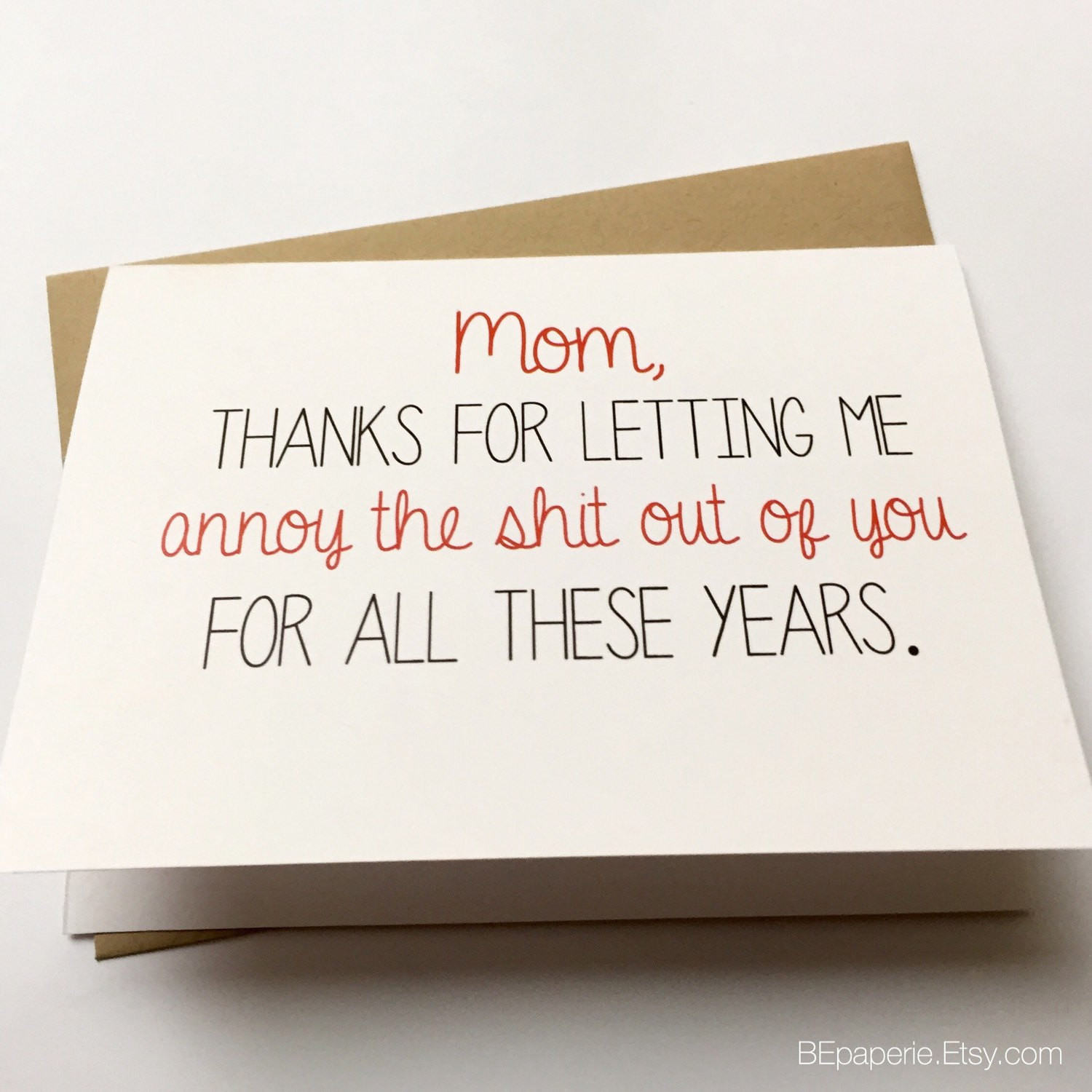 Funny Birthday Card For Mom
 Funny Mom Card Mother s Day Card Mom Birthday Card