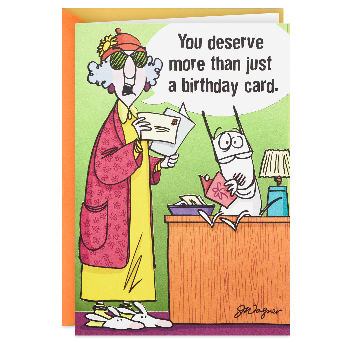 Funny Birthday Card Pictures
 Maxine™ You Deserve More Funny Birthday Card Greeting