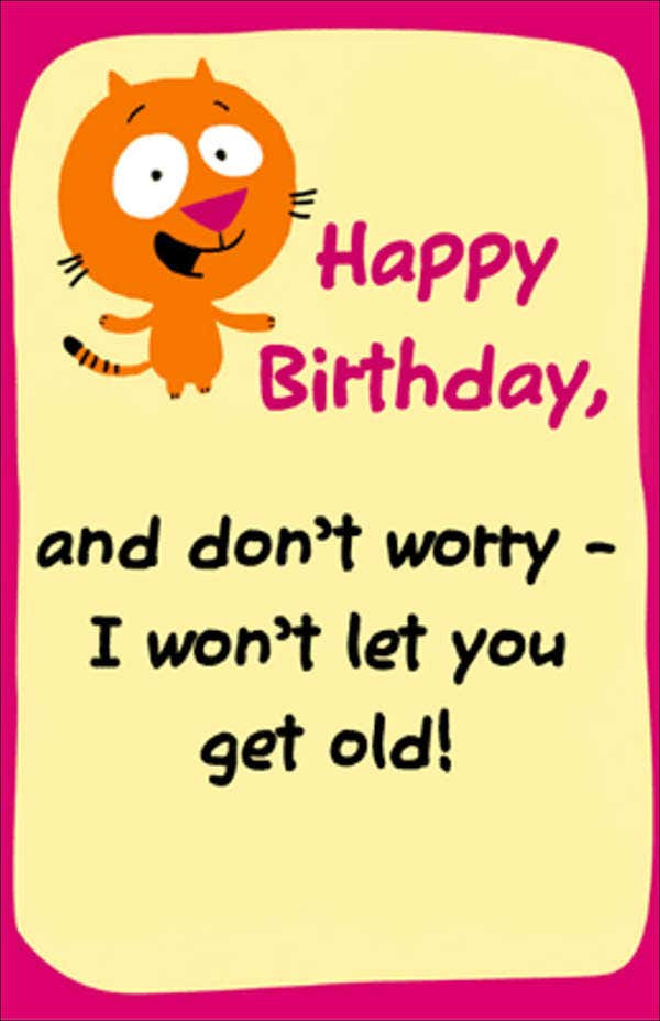 Funny Birthday Card Template
 44 Free Birthday Cards