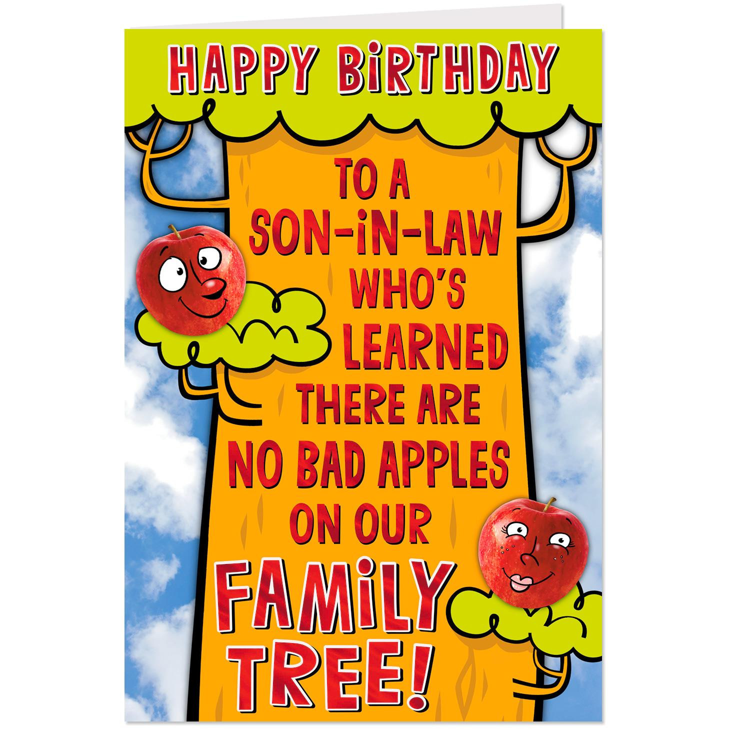 Funny Birthday Cards For Son
 Just a Few Nuts Funny Pop Up Birthday Card for Son in Law