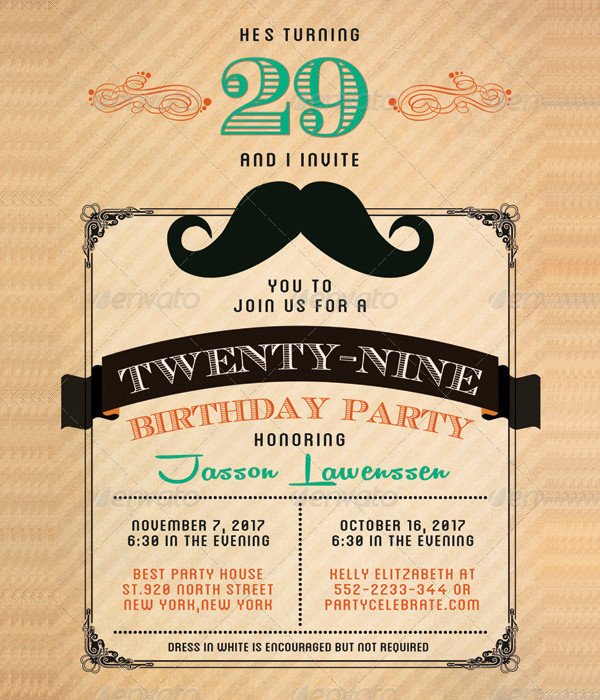 Funny Birthday Invitations
 Funny Birthday Card Templates 25 Free & Premium Download