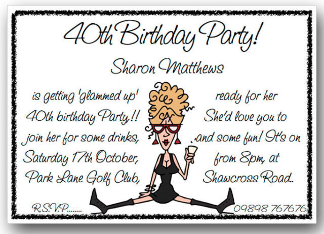 Funny Birthday Invitations
 Funny Birthday Party Invitation Wording