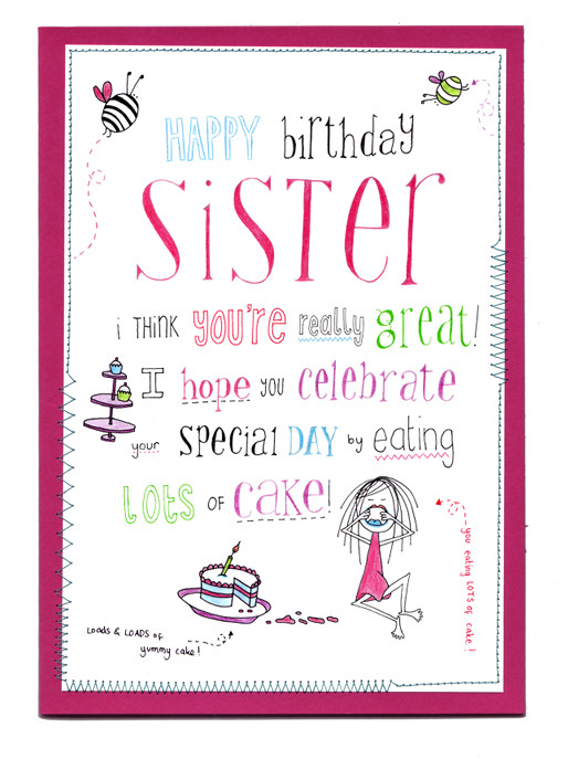 Funny Birthday Poems For Sister
 Happy birthday little sister Poems
