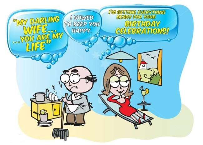 Funny Birthday Wishes For Wife
 Funny Birthday Quotes For Wife QuotesGram