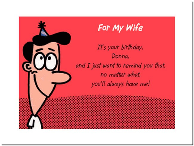 Funny Birthday Wishes For Wife
 Quotes about Birthday of wife 37 quotes