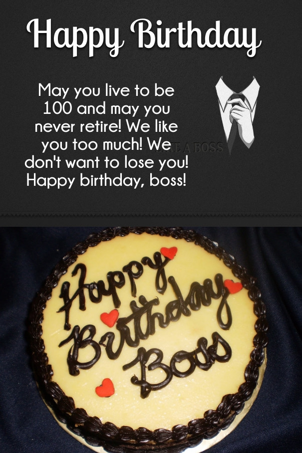 Funny Boss Birthday Wishes
 30 Best Boss Birthday Wishes & Quotes with