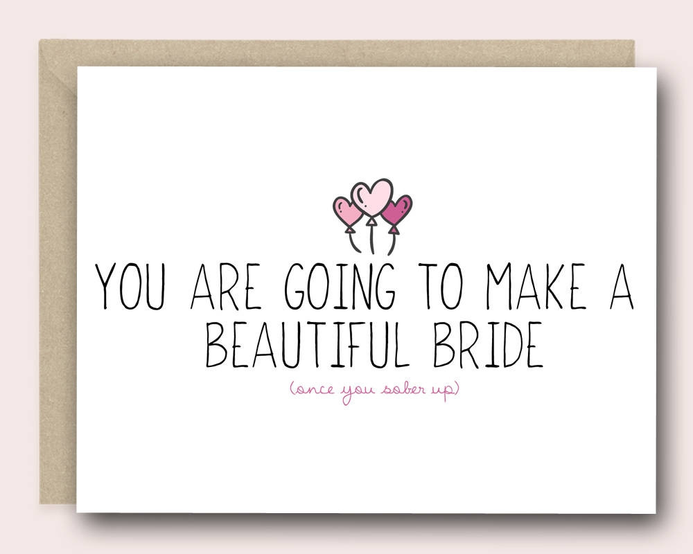 Funny Bridal Shower Quotes For Cards
 15 Bridal Shower Greeting Card Designs & Examples – PSD