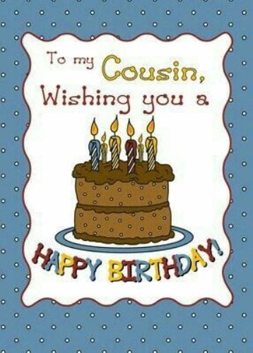 Funny Cousin Birthday Wishes
 happy birthday cousin brother