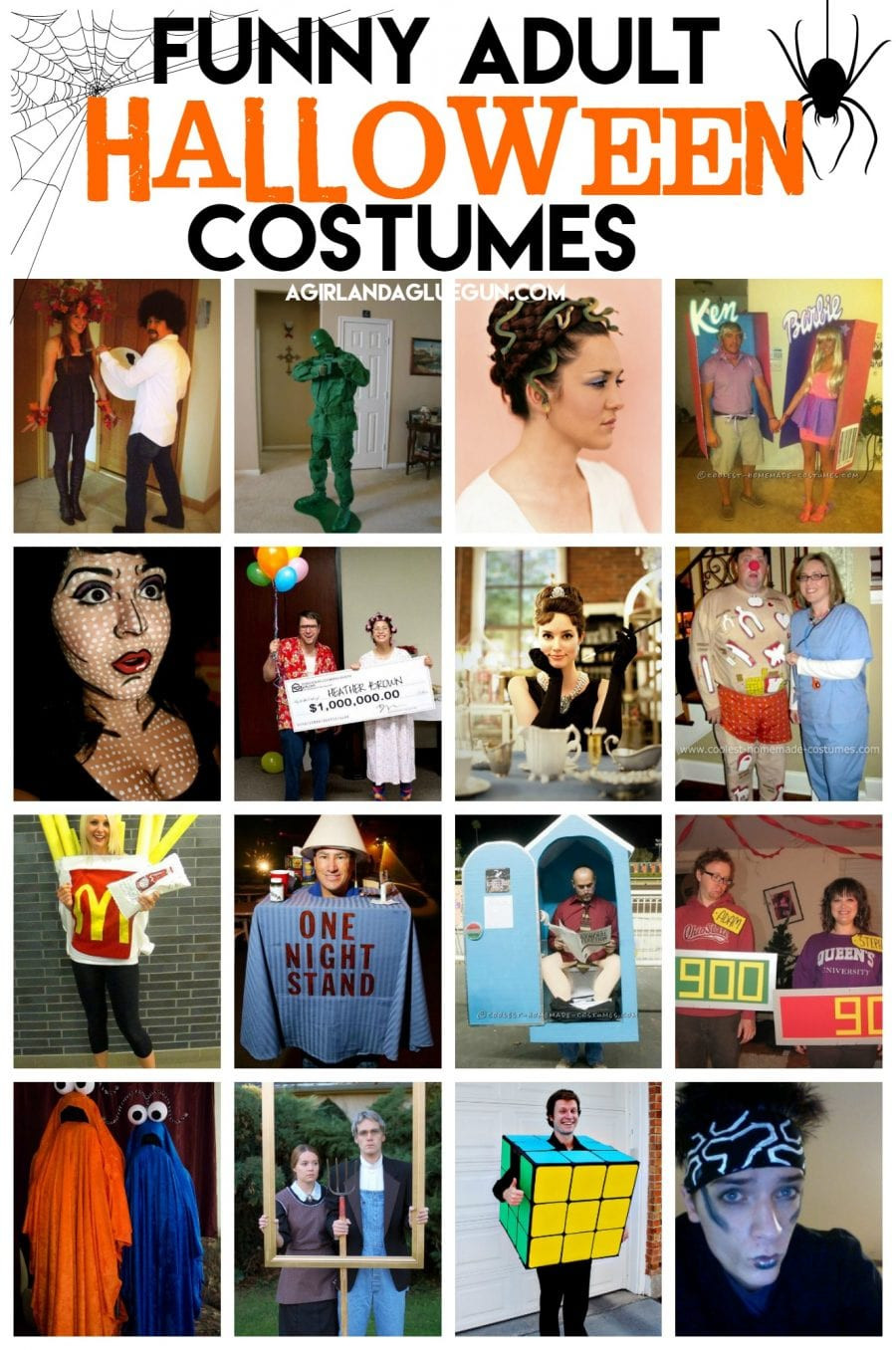 Funny DIY Costumes
 Funny Halloween Costumes for Adults that you can DIY A