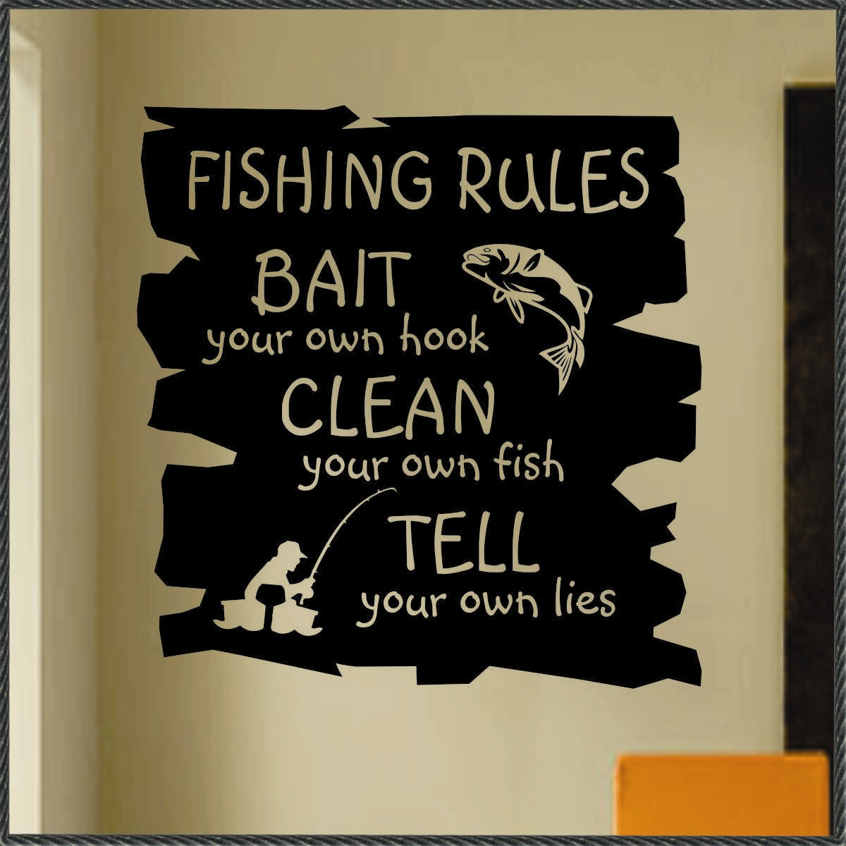 Funny Fishing Quotes
 Lake Funny Wall Quotes QuotesGram