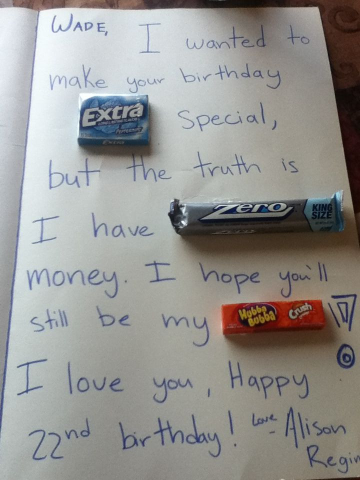 Funny Gift Ideas For Boyfriends
 Boyfriend s birthday