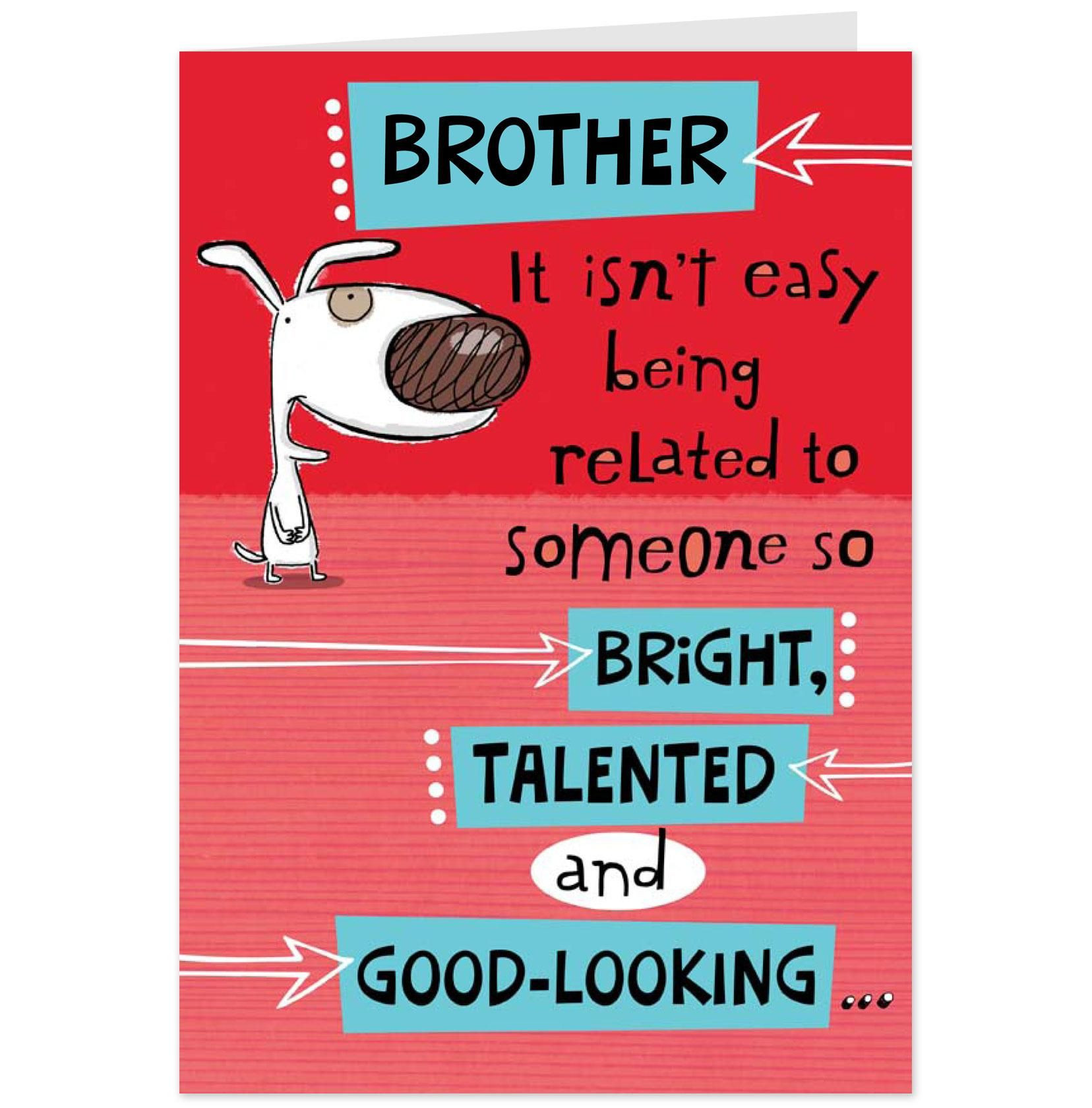 Funny Happy Birthday Quotes For Brother
 Happy Birthday Brother Funny Bing images