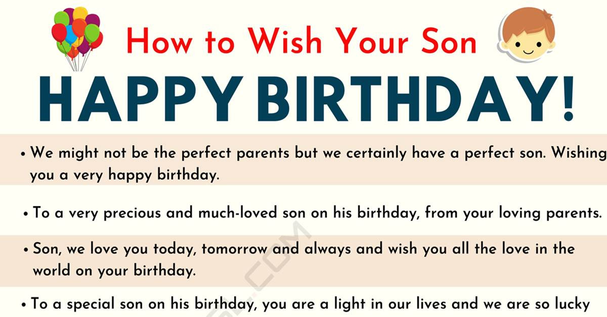 Funny Happy Birthday Quotes For Son
 Happy Birthday Son 35 Meaningful And Funny Birthday