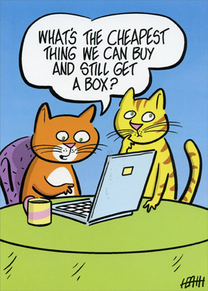 Funny Online Birthday Cards
 Tarjeta de cumpleaños divertido Gatos prar en Internet