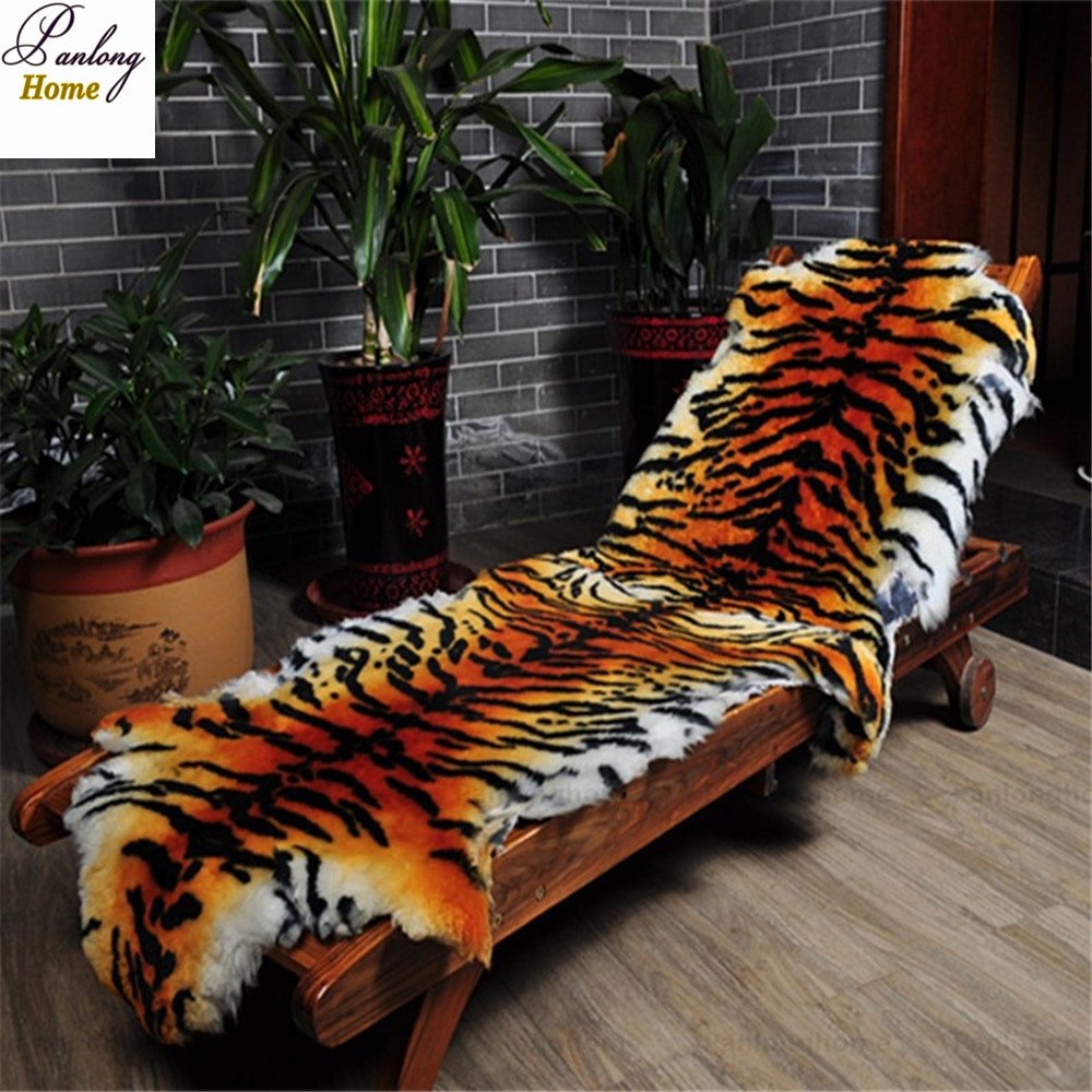 Furry Rugs For Living Room
 Panlonghome 2018 Imitate The Tiger Fur Rug Wool Carpets