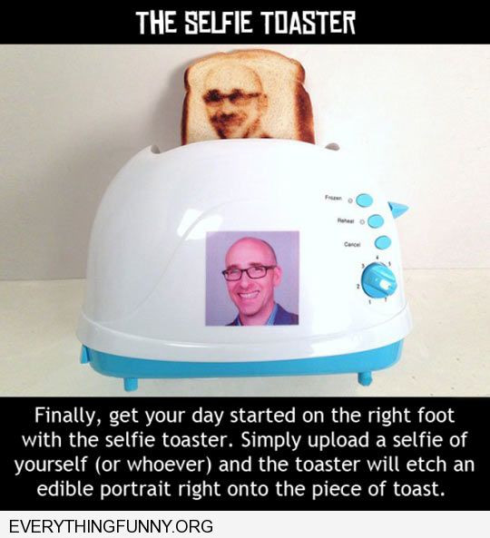 Gag Gifts For Kids
 Funny Gag Gift – The Selfie Toaster – Perfect For Selfie