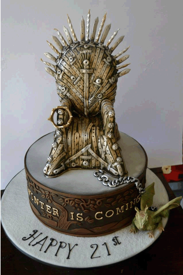 Game Of Thrones Birthday Cake
 30 Amazing Cake Ideas A Feast for the Eyes and Belly