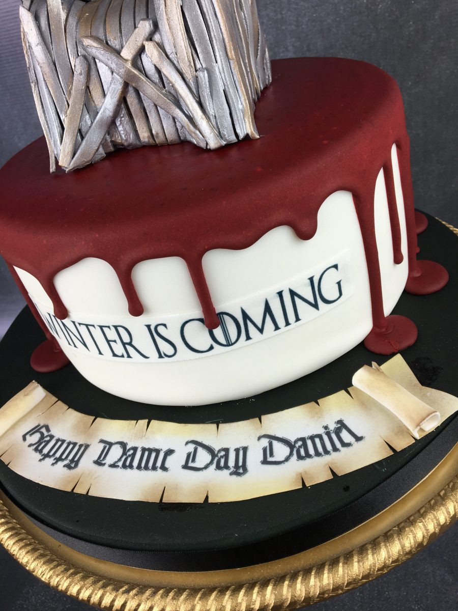 Game Of Thrones Birthday Cake
 Game of thrones birthday cake Mel s Amazing Cakes