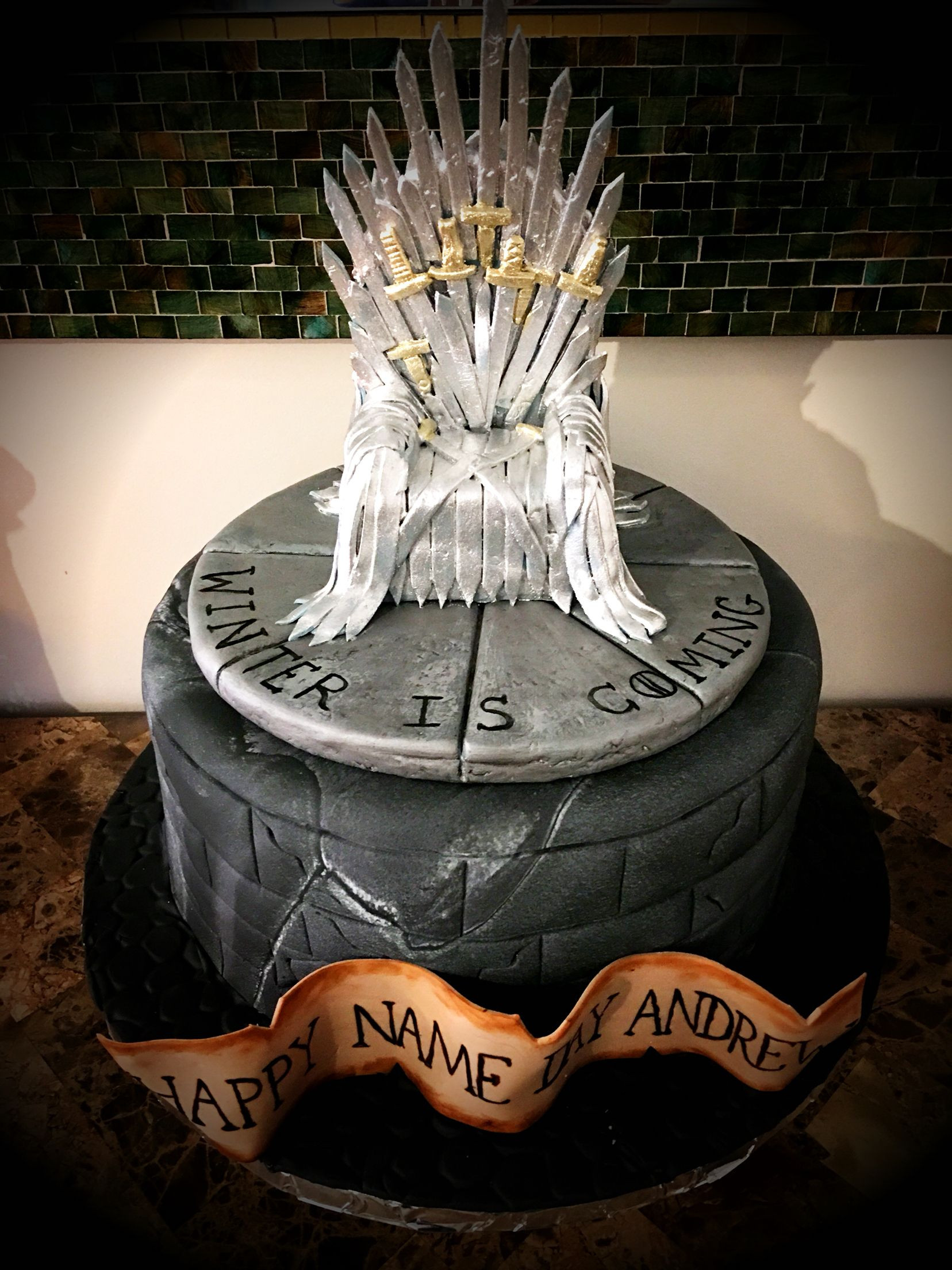 Game Of Thrones Birthday Cake
 Game of Thrones cake