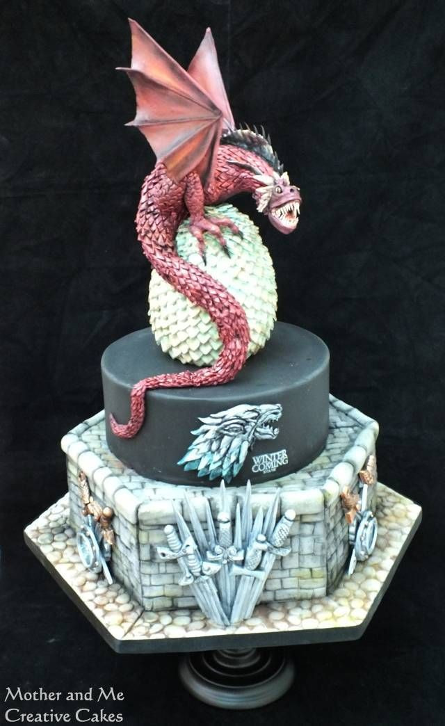 Game Of Thrones Birthday Cake
 286 best Game of Thrones Cakes images on Pinterest