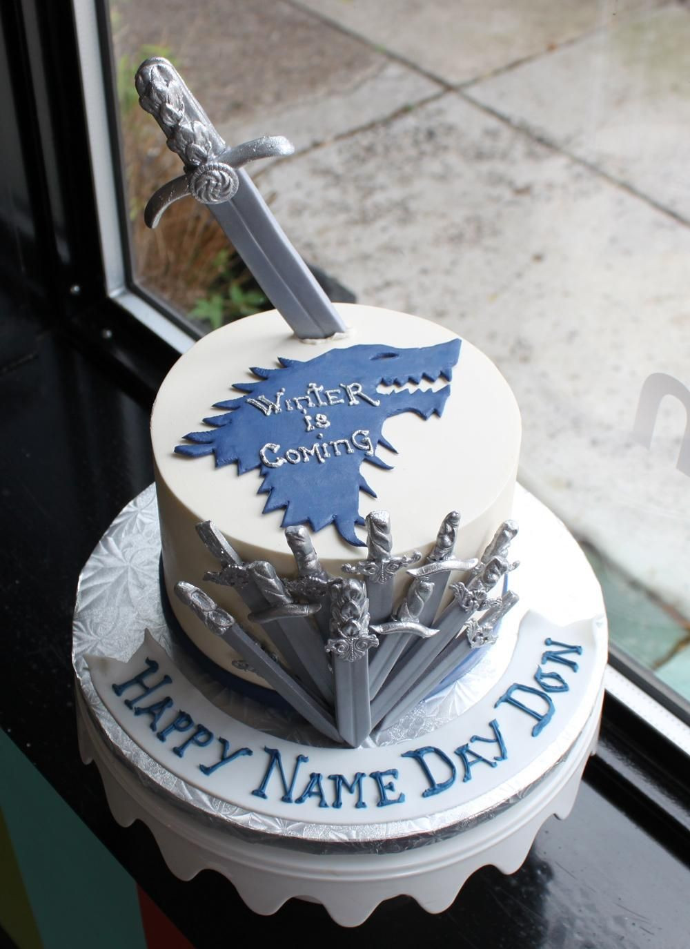 Game Of Thrones Birthday Cake
 Game of Thrones Birthday Cake