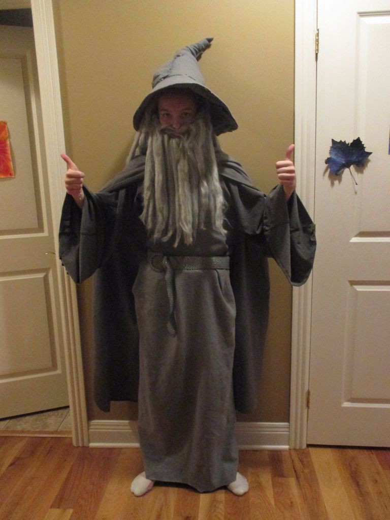Gandalf Costume DIY
 Picture of Cheap and Easy Gandalf Costume