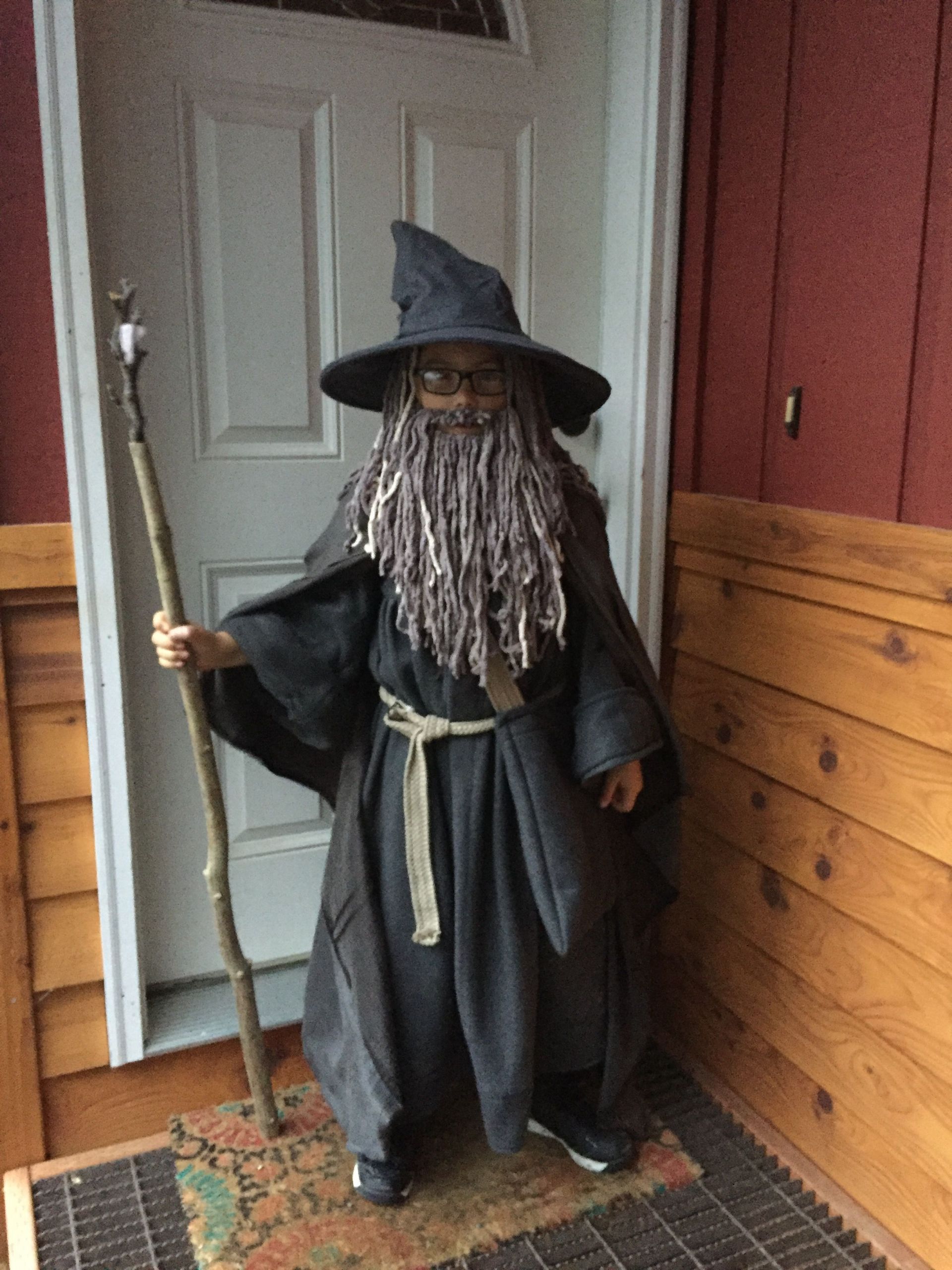 Gandalf Costume DIY
 Homemade Gandalf kids costume