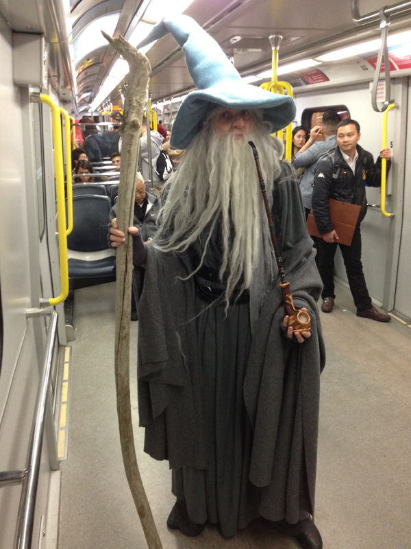 Gandalf Costume DIY
 Gandalf the Grey Costume 9 Steps with