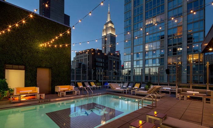 Gansevoort Halloween Party
 Halloween Gansevoort Hotel Rooftop NYC party 2015