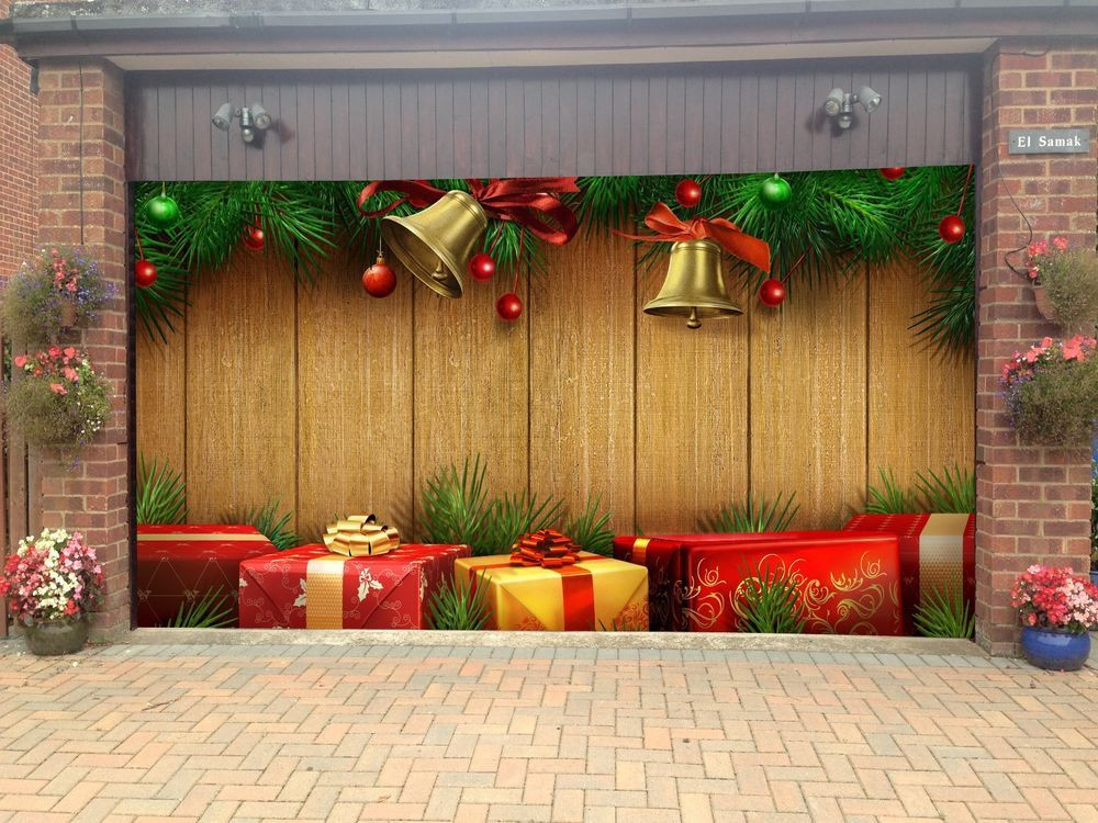 Garage Door Christmas Decorating Ideas
 Christmas Garage Door Covers